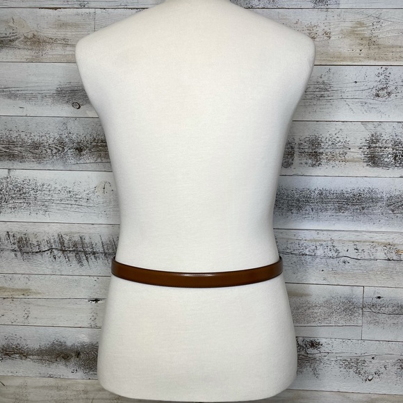 Gucci Brown Leather Gold G Cube Belt 100 40 523305 Luxury Statement Designer - Picture 4 of 16